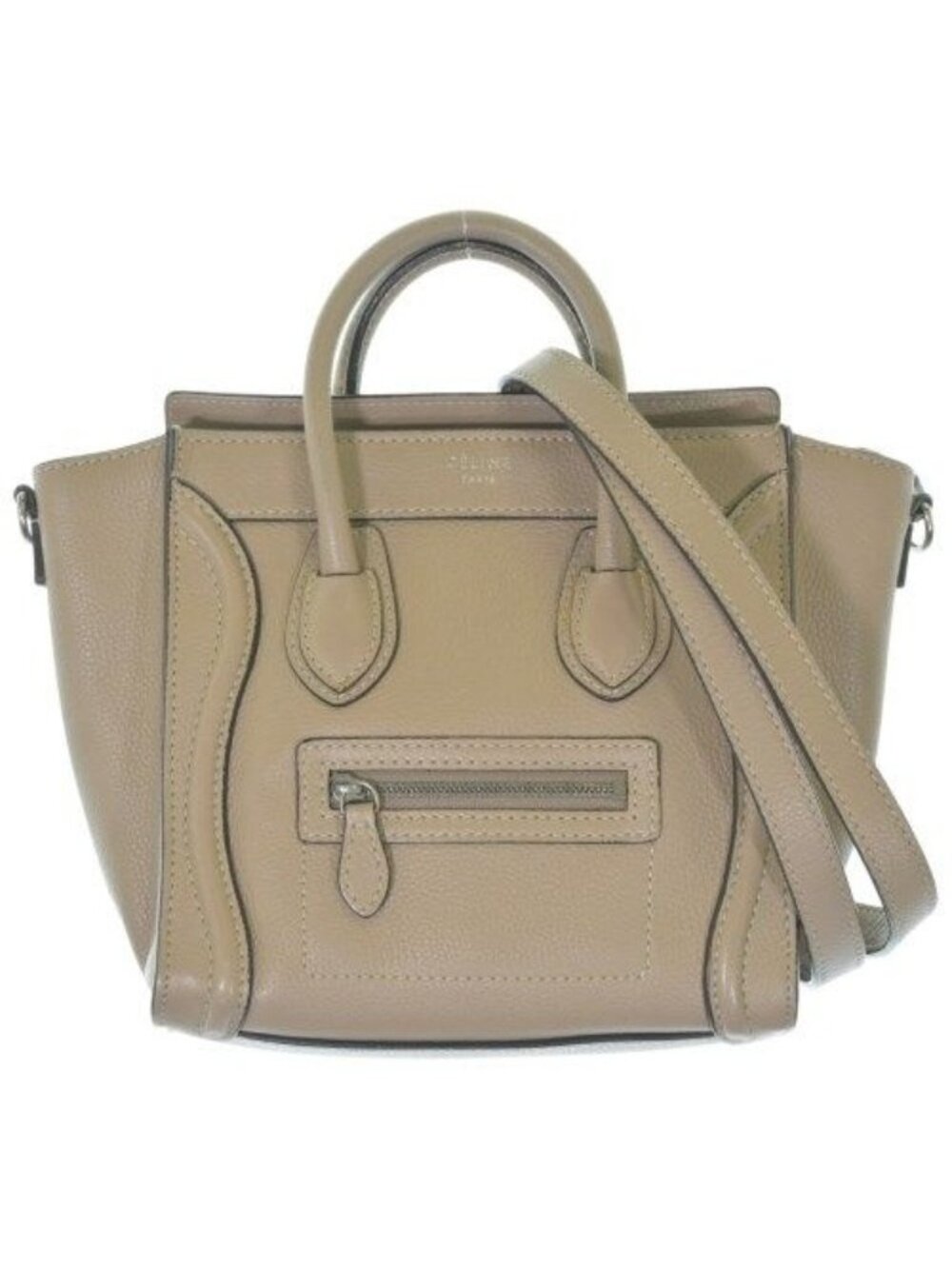 Celine Luggage Nano Shopper Shoulder Bag